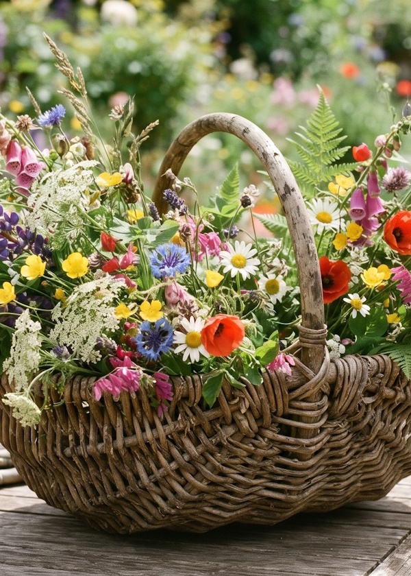 Wildflower Basket
